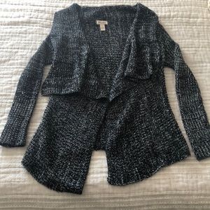 Black and White Cardigan